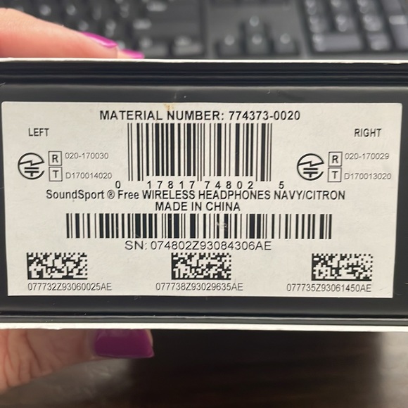 BOSE SOUNDSPORT FREE WIRELESS - Picture 8 of 8